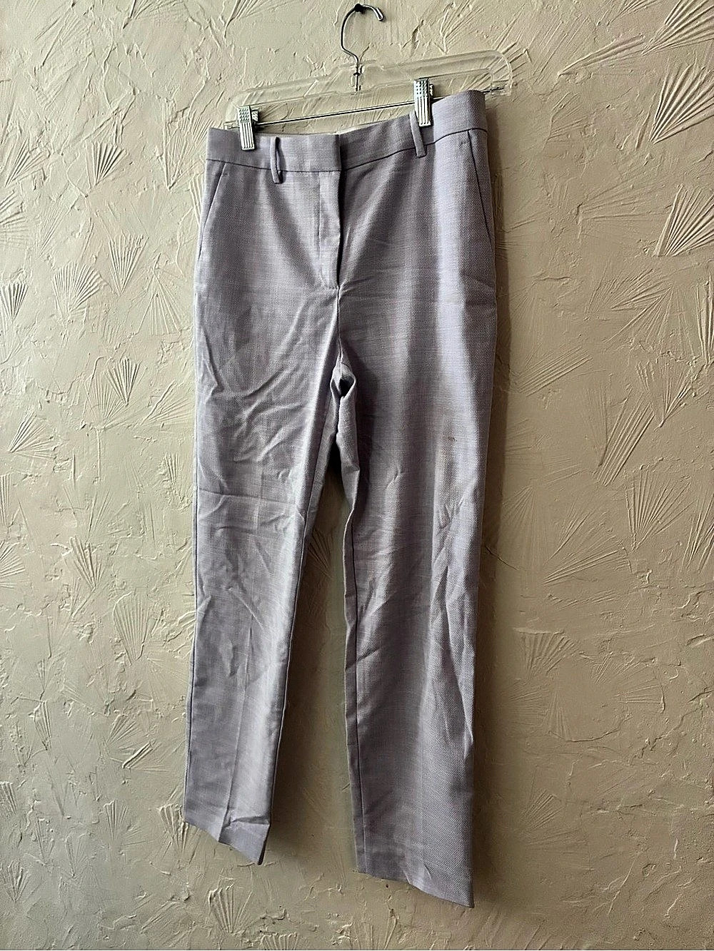 Lavender linen Ankle Pants